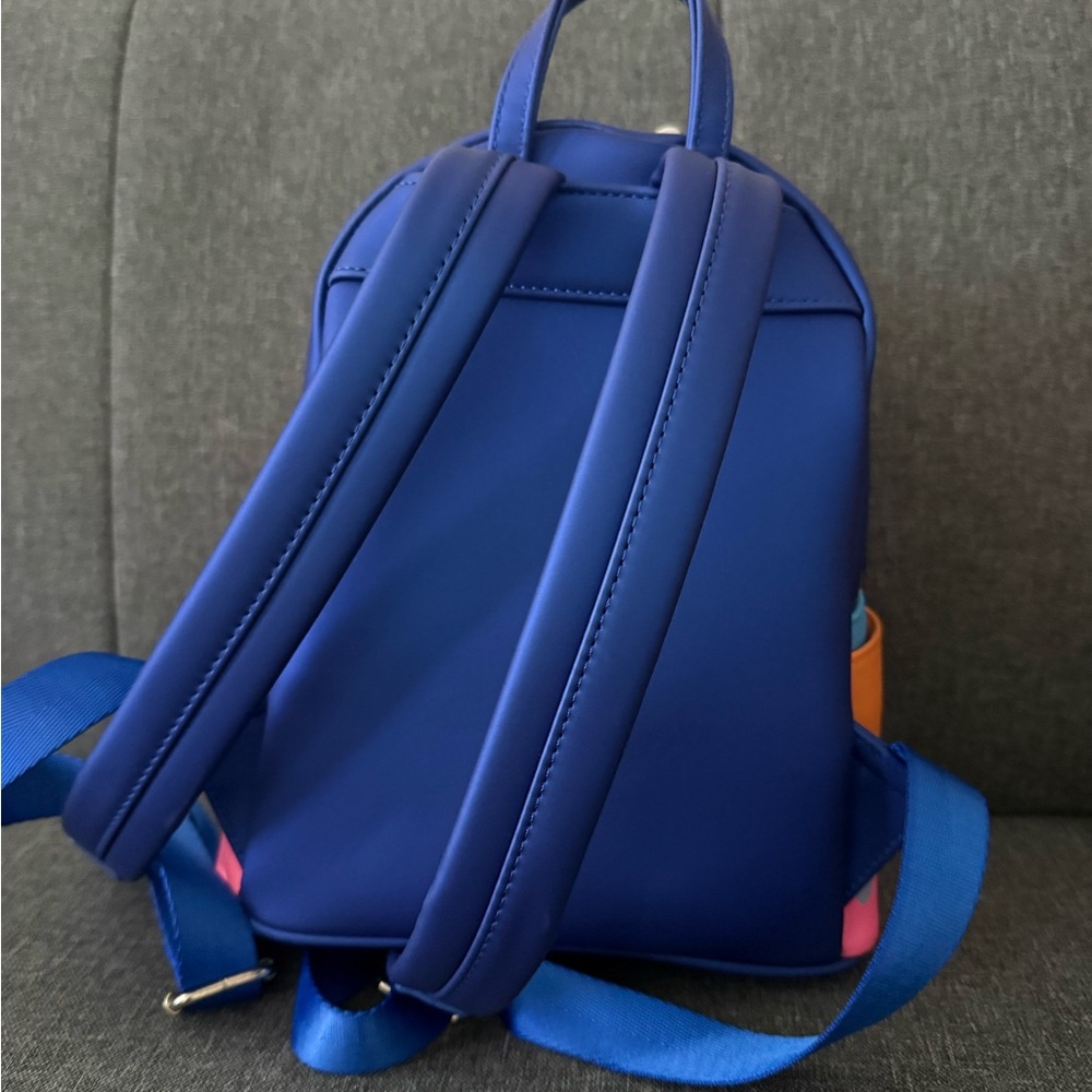 Disney Parks Pixar Loungefly Kevin The Bird UP Mini Backpack NWOT - Picture 3 of 5